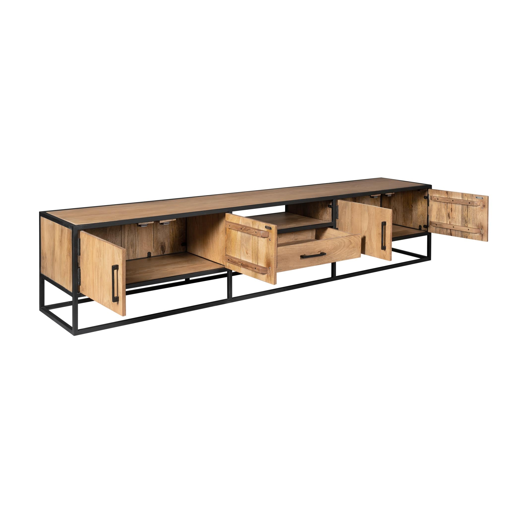 Tv meubel Dakota | 240 cm - Industrieelinhuis.nl