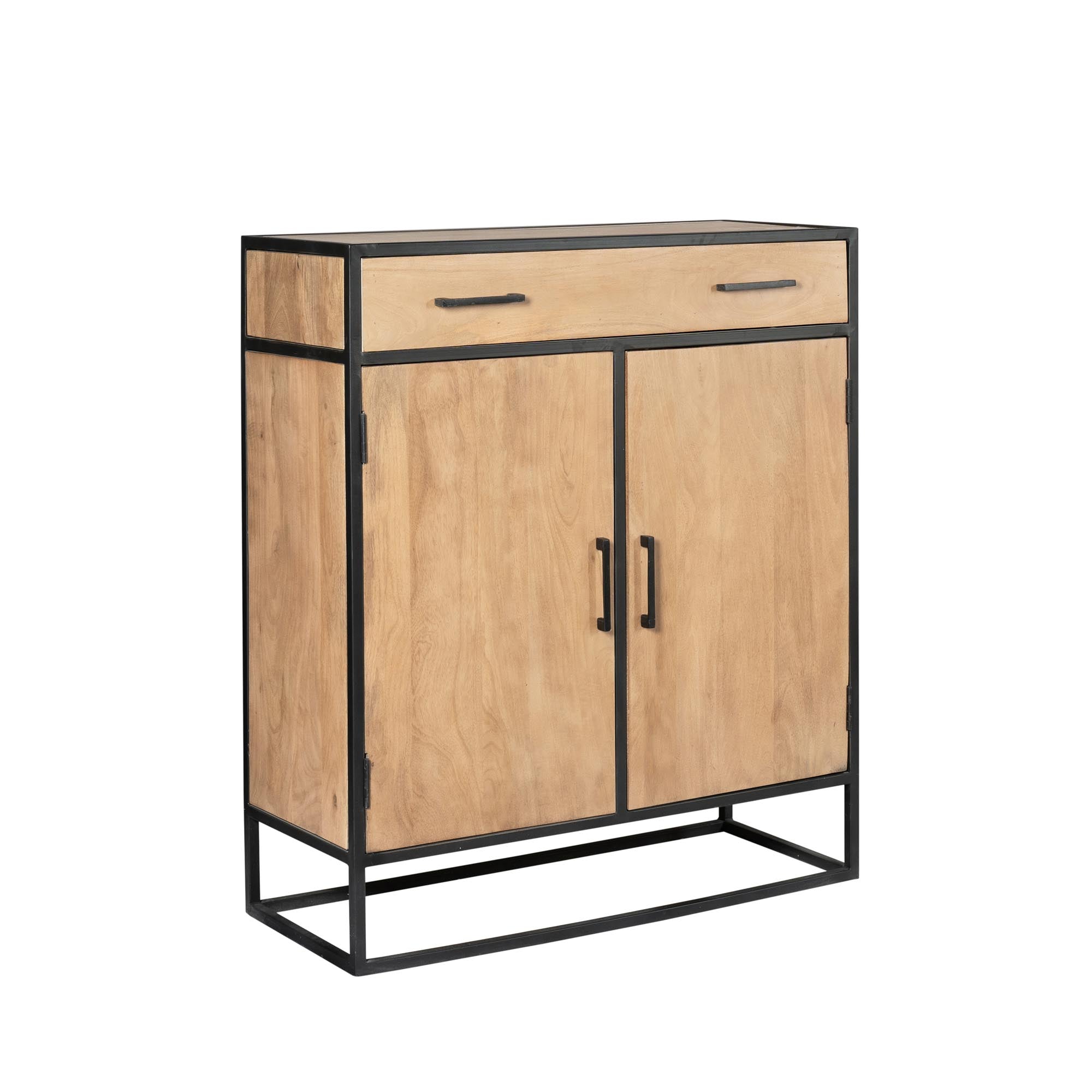 Kabinetkast Dakota – Stoer design met warme uitstraling 100 cm - Industrieelinhuis.nl