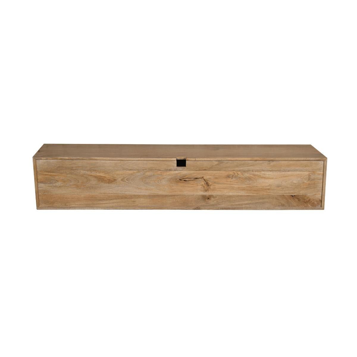 Zwevend tv meubel RichWood | 120 cm - Industrieelinhuis.nl