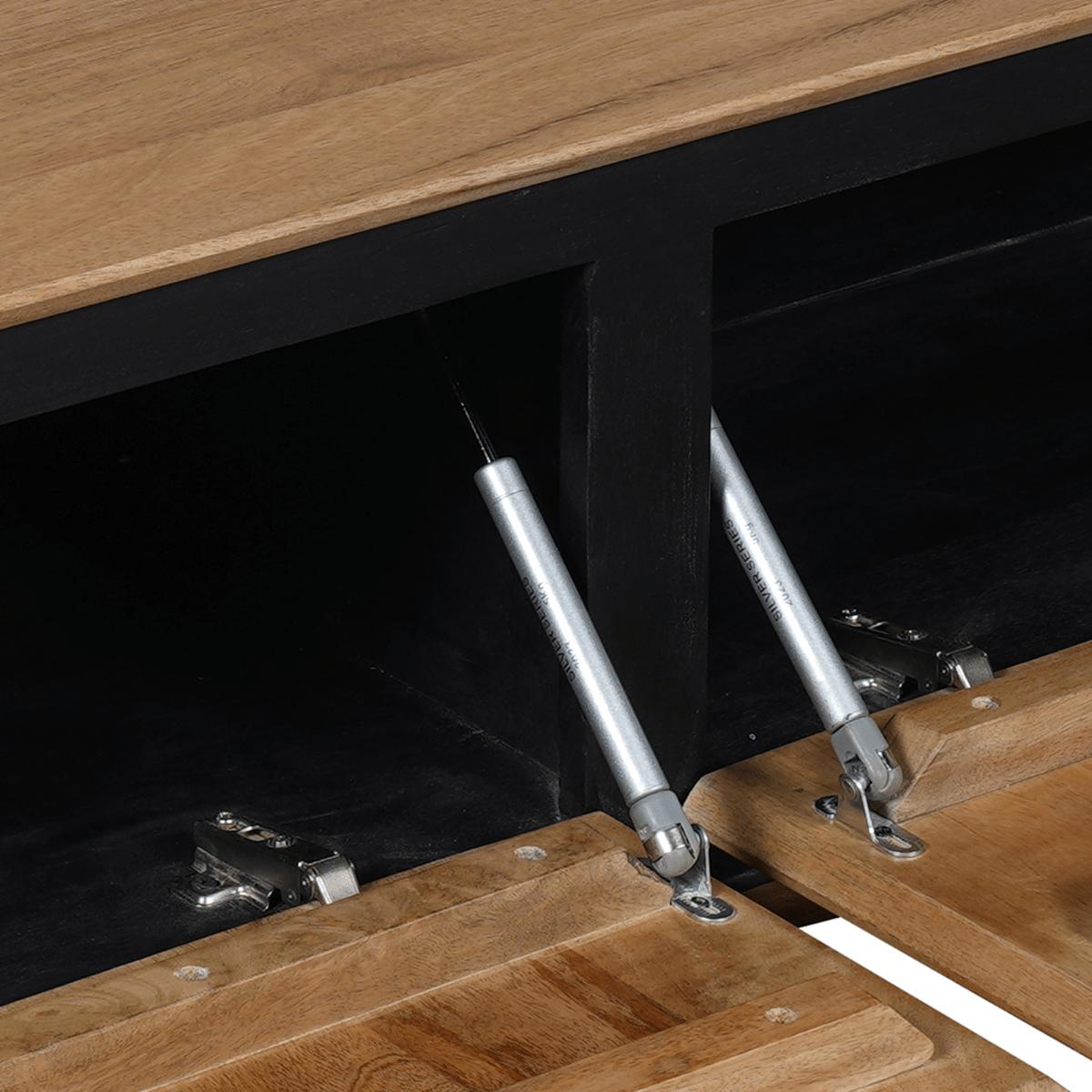 Zwevend tv meubel RichWood | 120 cm - Industrieelinhuis.nl
