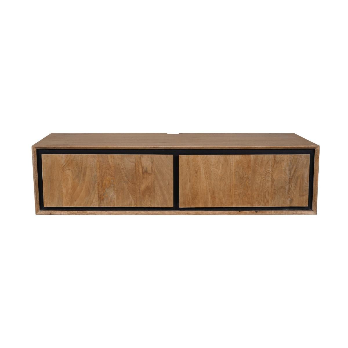 Zwevend tv meubel RichWood | 120 cm - Industrieelinhuis.nl