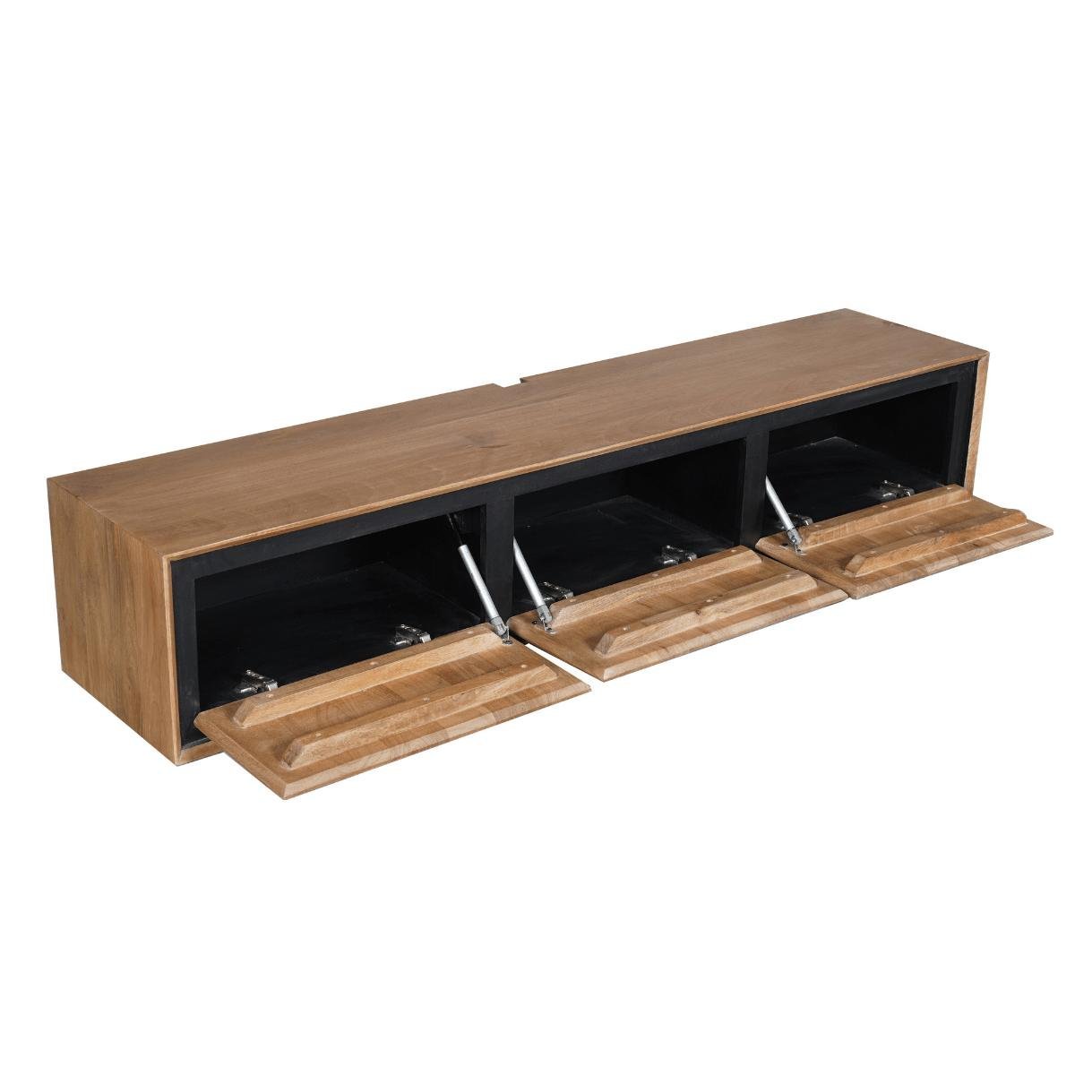 Zwevend tv meubel RichWood | 160 cm - Industrieelinhuis.nl
