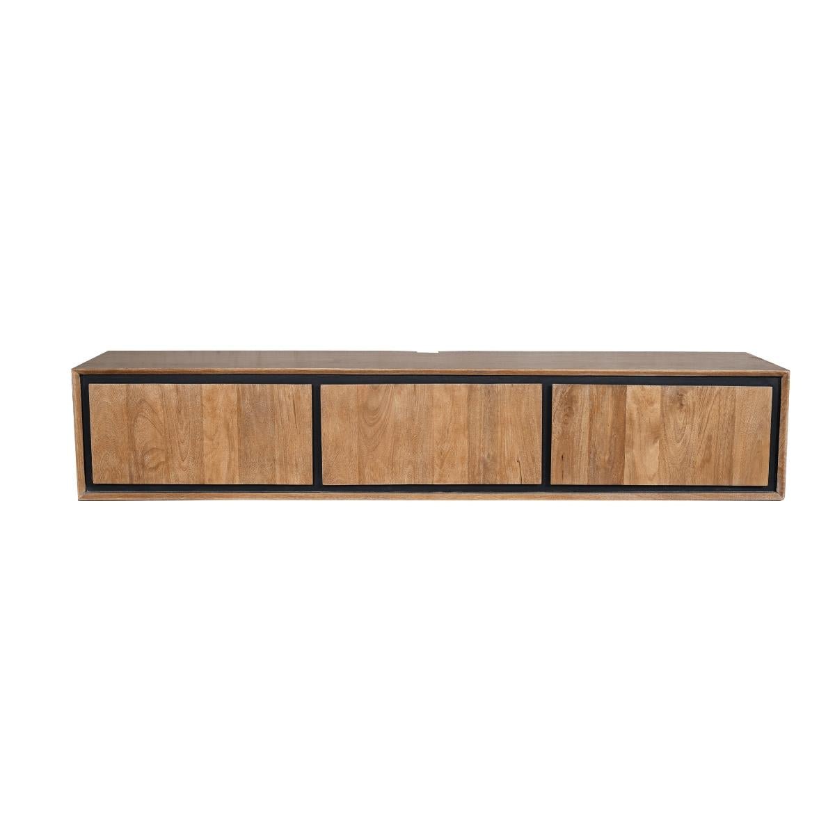 Zwevend tv meubel RichWood | 160 cm - Industrieelinhuis.nl