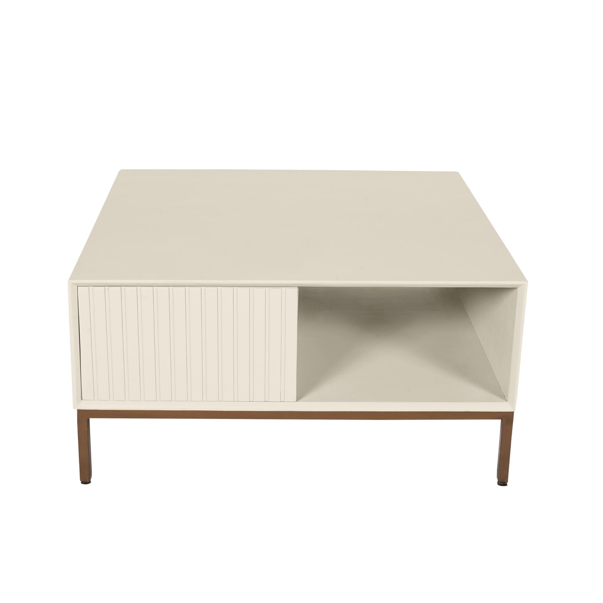 Salontafel Madison Sand| 80 cm - Industrieelinhuis.nl