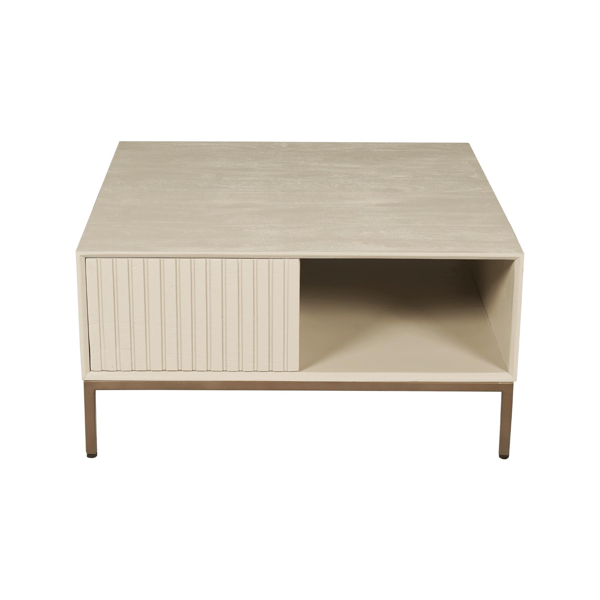 Salontafel Madison Sand| 80 cm - Industrieelinhuis.nl