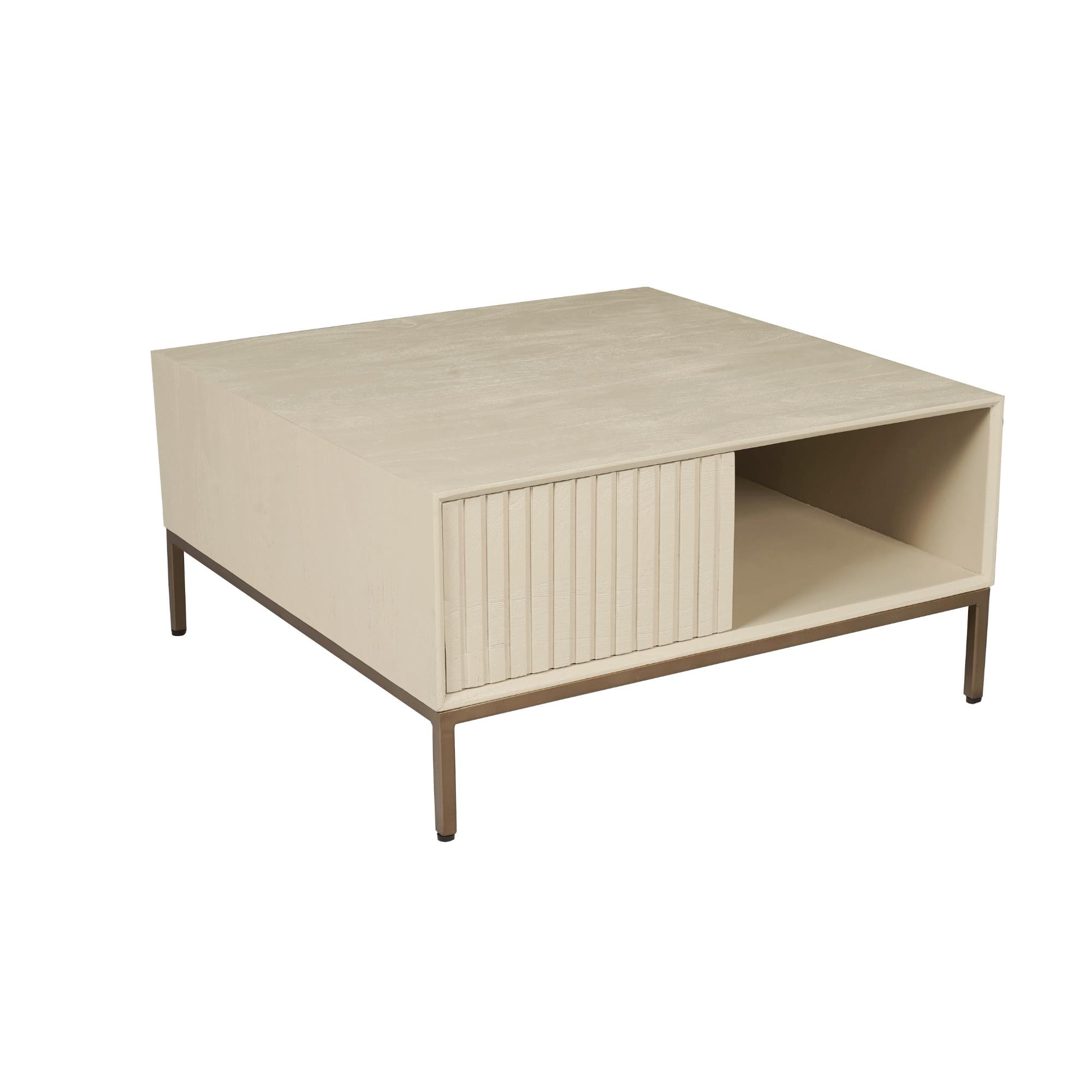 Salontafel Madison Sand| 80 cm - Industrieelinhuis.nl