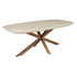 Eettafel Ovaal Madison Sand 200 cm - Industrieelinhuis.nl