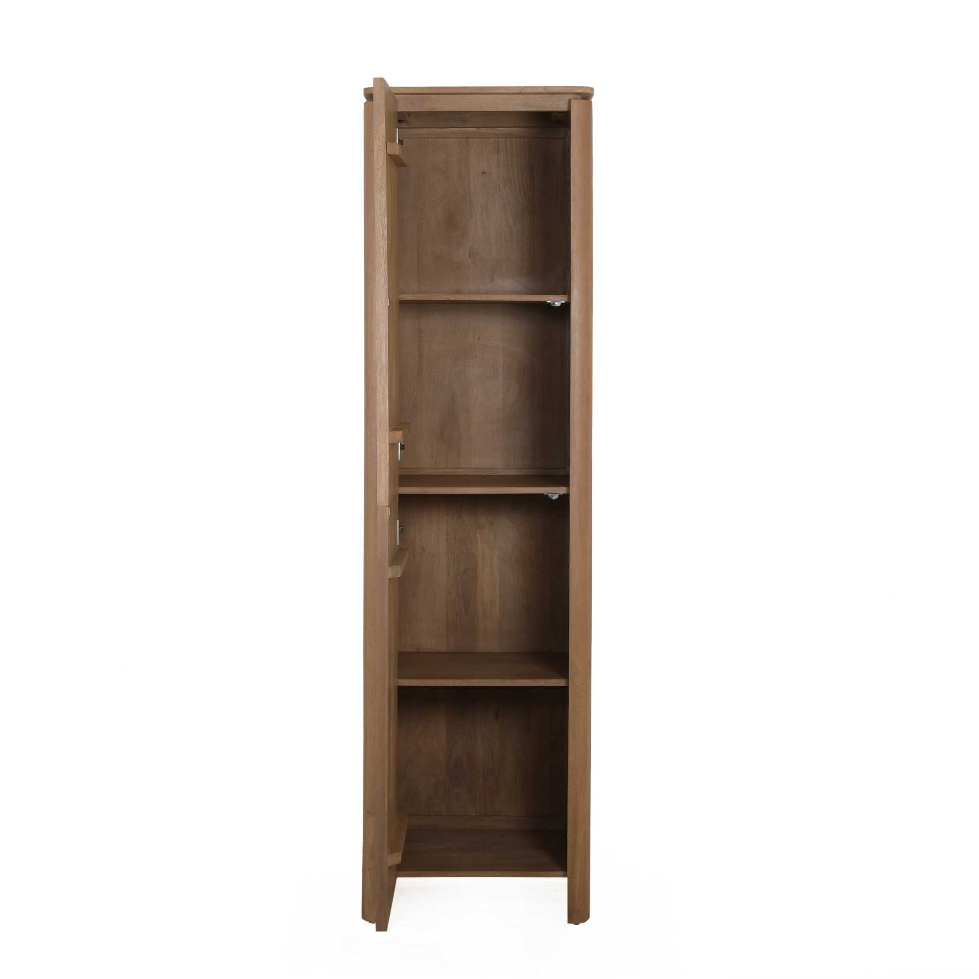 Kabinetkast Dallas Naturel Mangohout 55 cm - Industrieelinhuis.nl