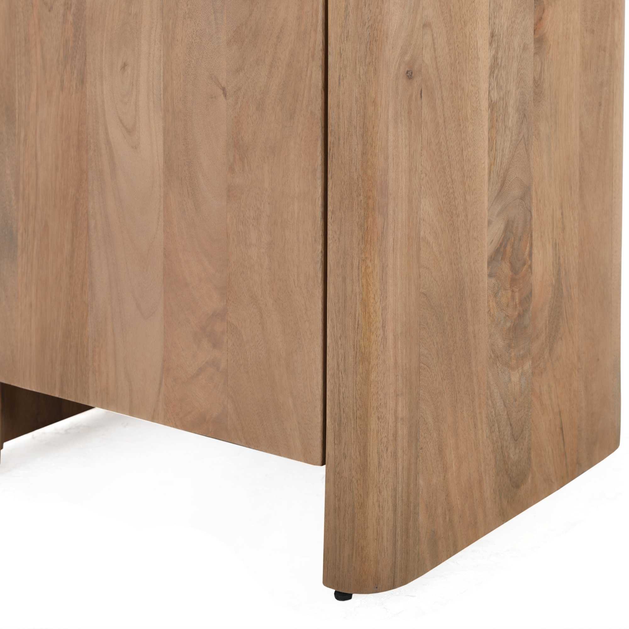 Kabinetkast Dallas Naturel Mangohout 55 cm - Industrieelinhuis.nl
