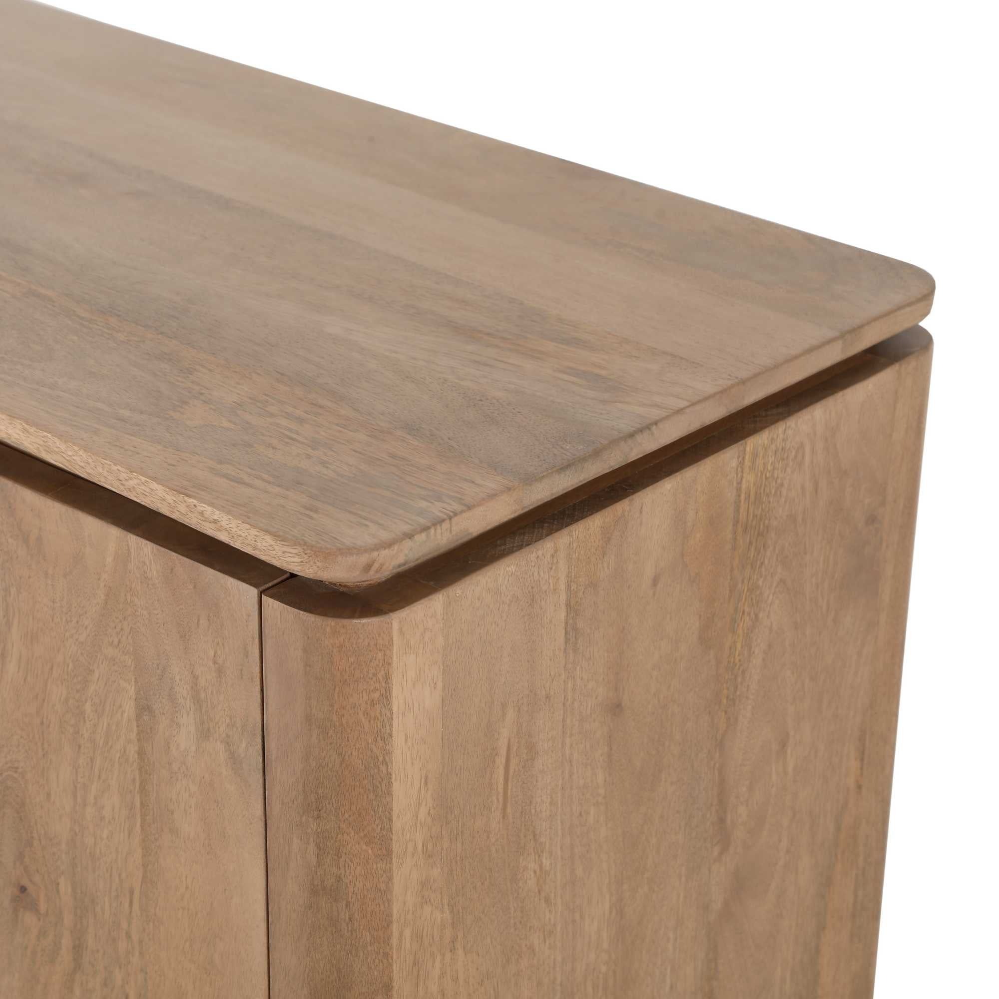 Dressoir Dallas Naturel Mangohout 100 cm - Industrieelinhuis.nl