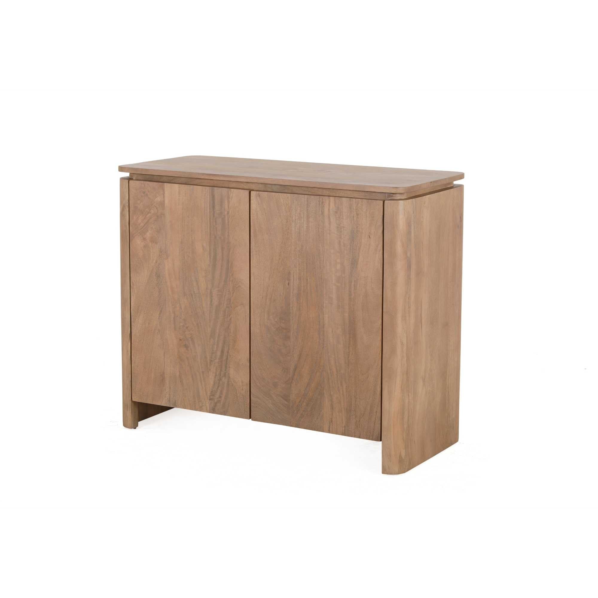 Dressoir Dallas Naturel Mangohout 100 cm - Industrieelinhuis.nl