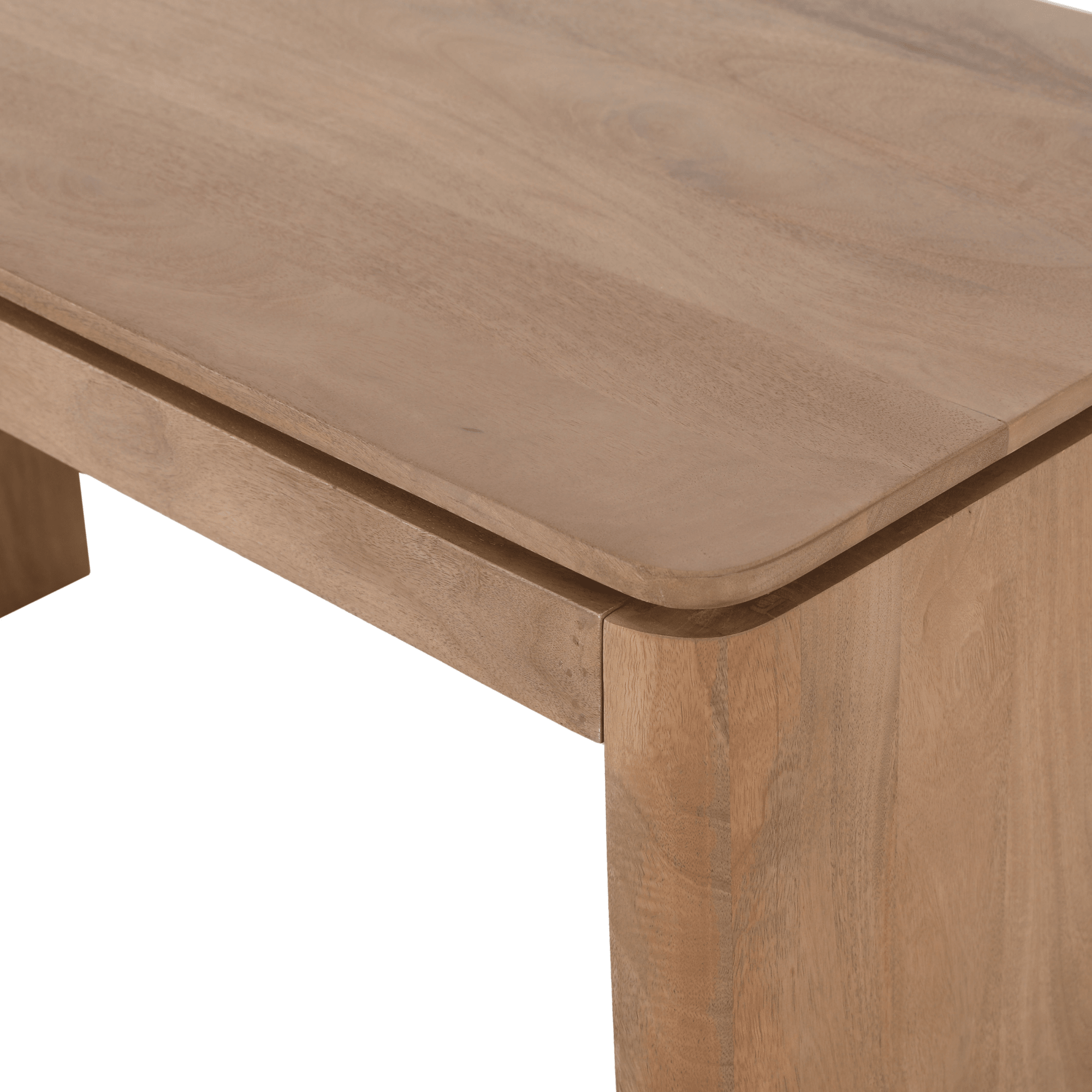 Bureau Dallas Naturel Mangohout 130 cm