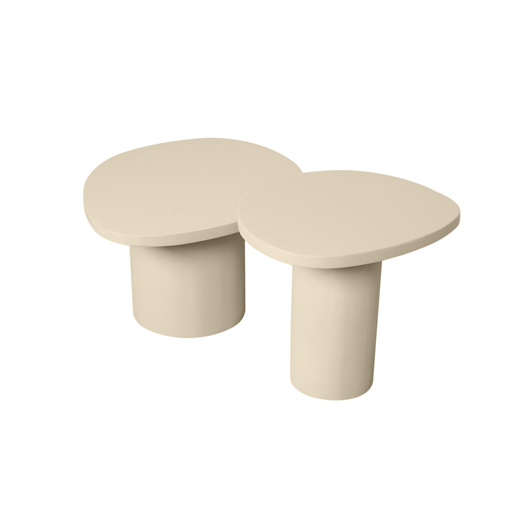 Salontafel set van 2 Mirre | Sand - Industrieelinhuis.nl