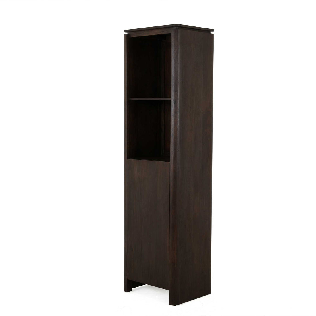 Boekenkast Dallas Bruin Mangohout 55 cm - Industrieelinhuis.nl