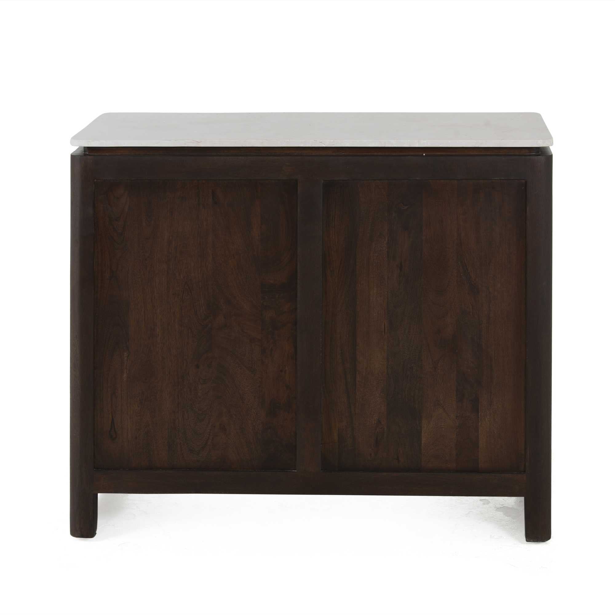 Dressoir Dallas Bruin Mangohout 100 cm - Industrieelinhuis.nl