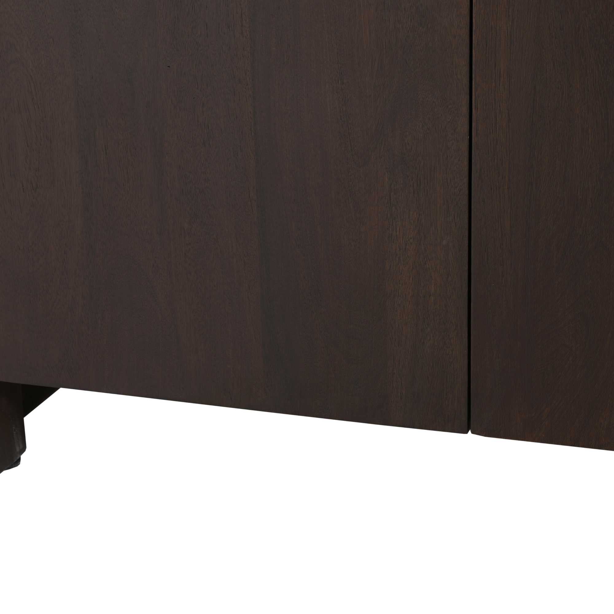 Dressoir Dallas Bruin Mangohout 100 cm - Industrieelinhuis.nl