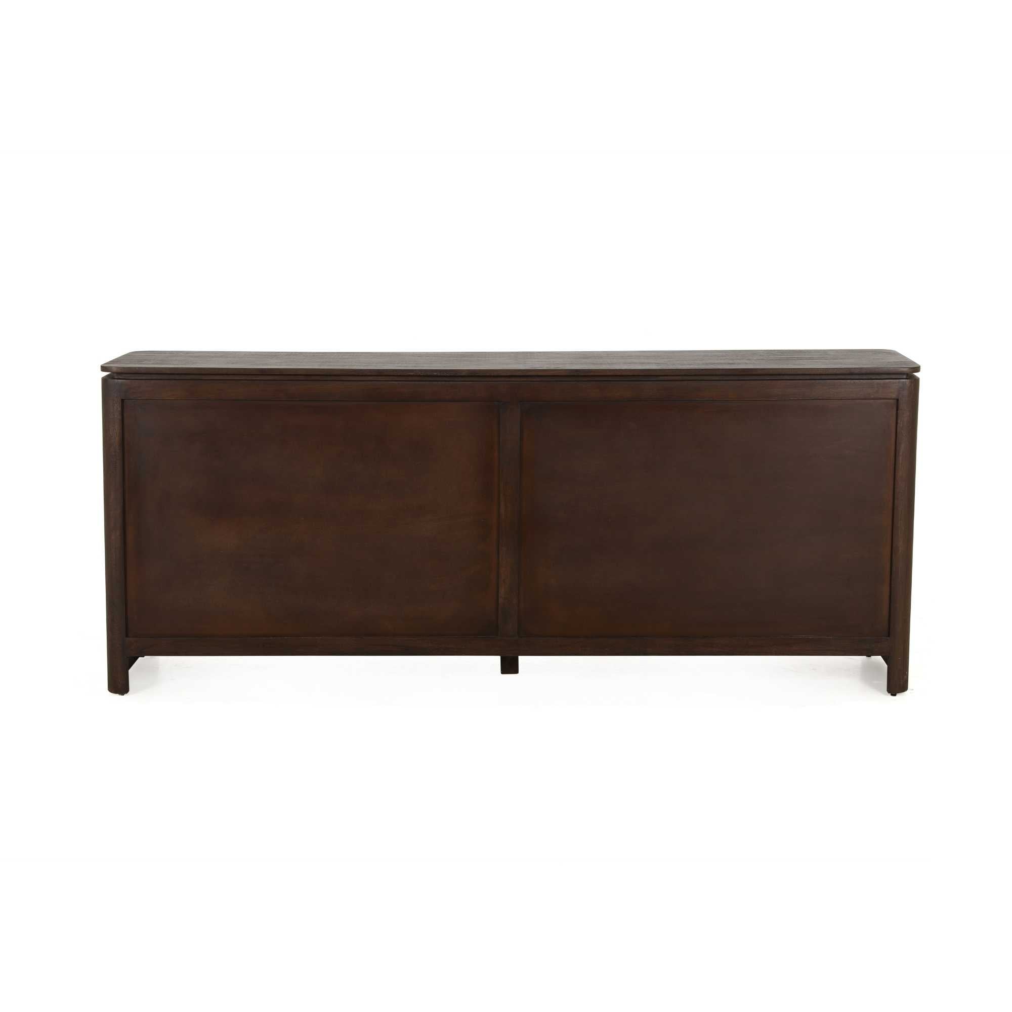 Dressoir Dallas Bruin Mangohout 210 cm - Industrieelinhuis.nl