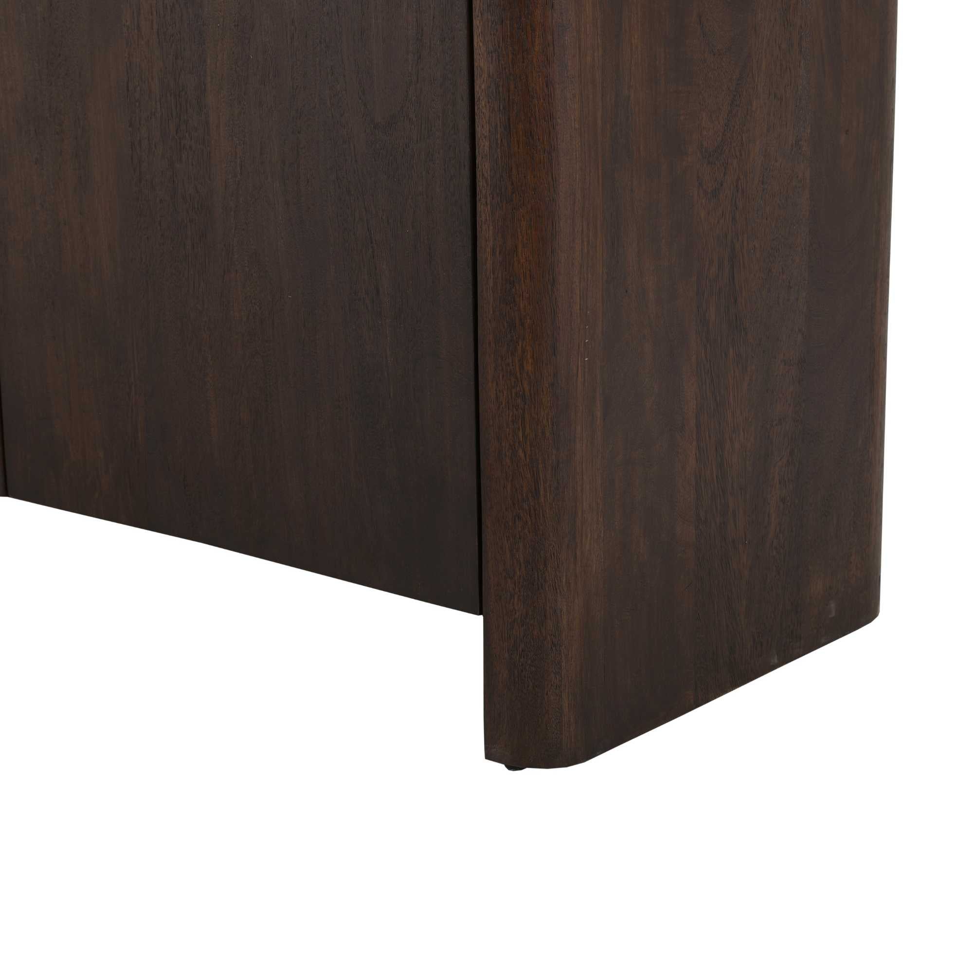 Dressoir Dallas Bruin Mangohout 165 cm - Industrieelinhuis.nl
