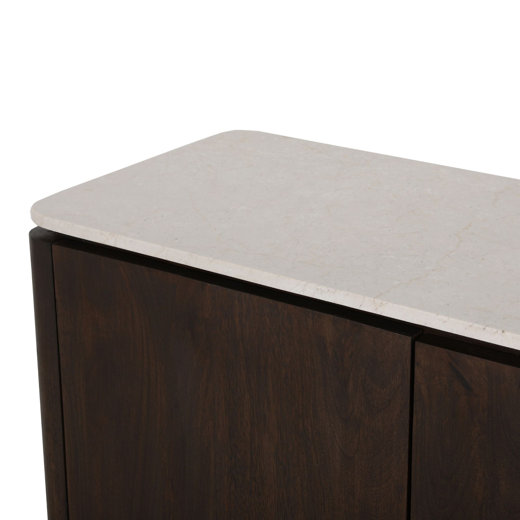 Dressoir Dallas Bruin Mangohout 210 cm - Industrieelinhuis.nl