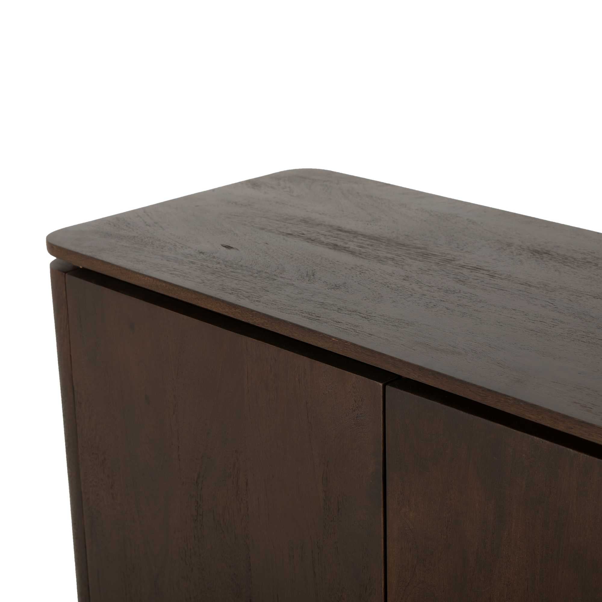 Dressoir Dallas Bruin Mangohout 210 cm - Industrieelinhuis.nl
