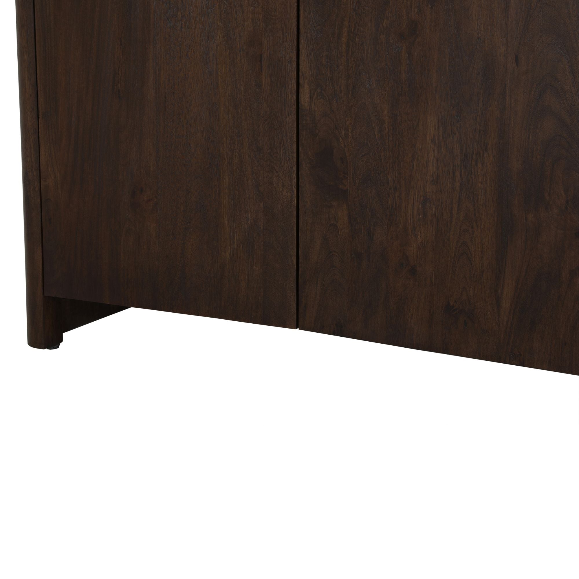 Dressoir Dallas Bruin Mangohout 210 cm - Industrieelinhuis.nl