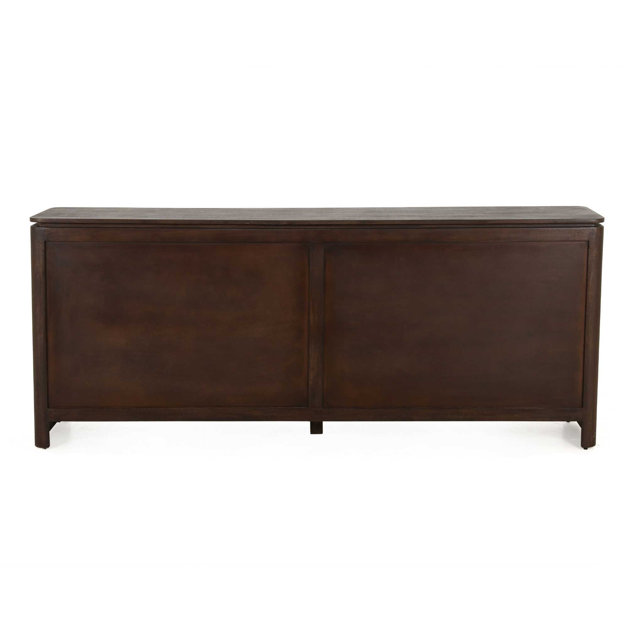 Dressoir Dallas Bruin Mangohout 165 cm - Industrieelinhuis.nl