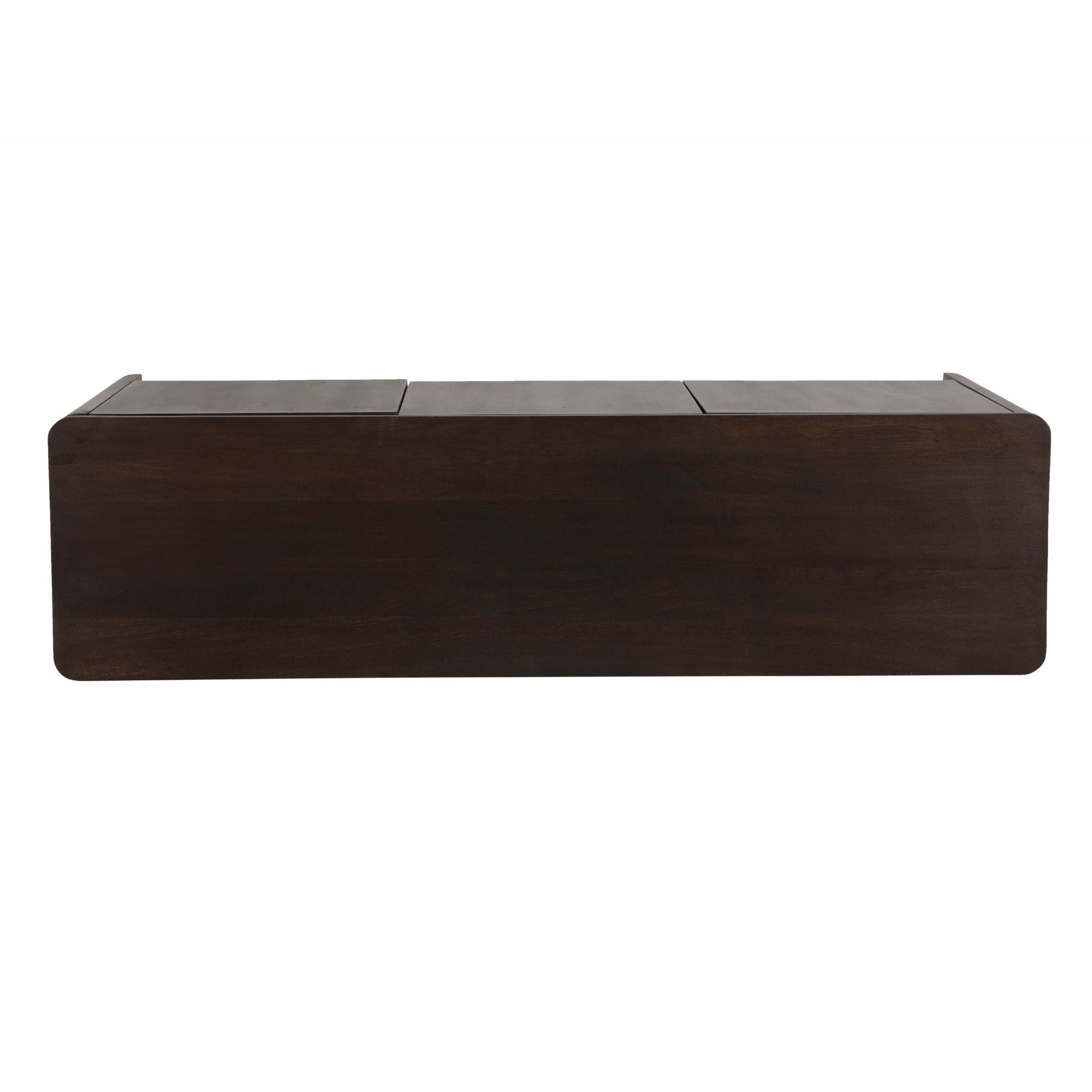 Tv meubel Dallas Bruin Mangohout 165 cm - Industrieelinhuis.nl