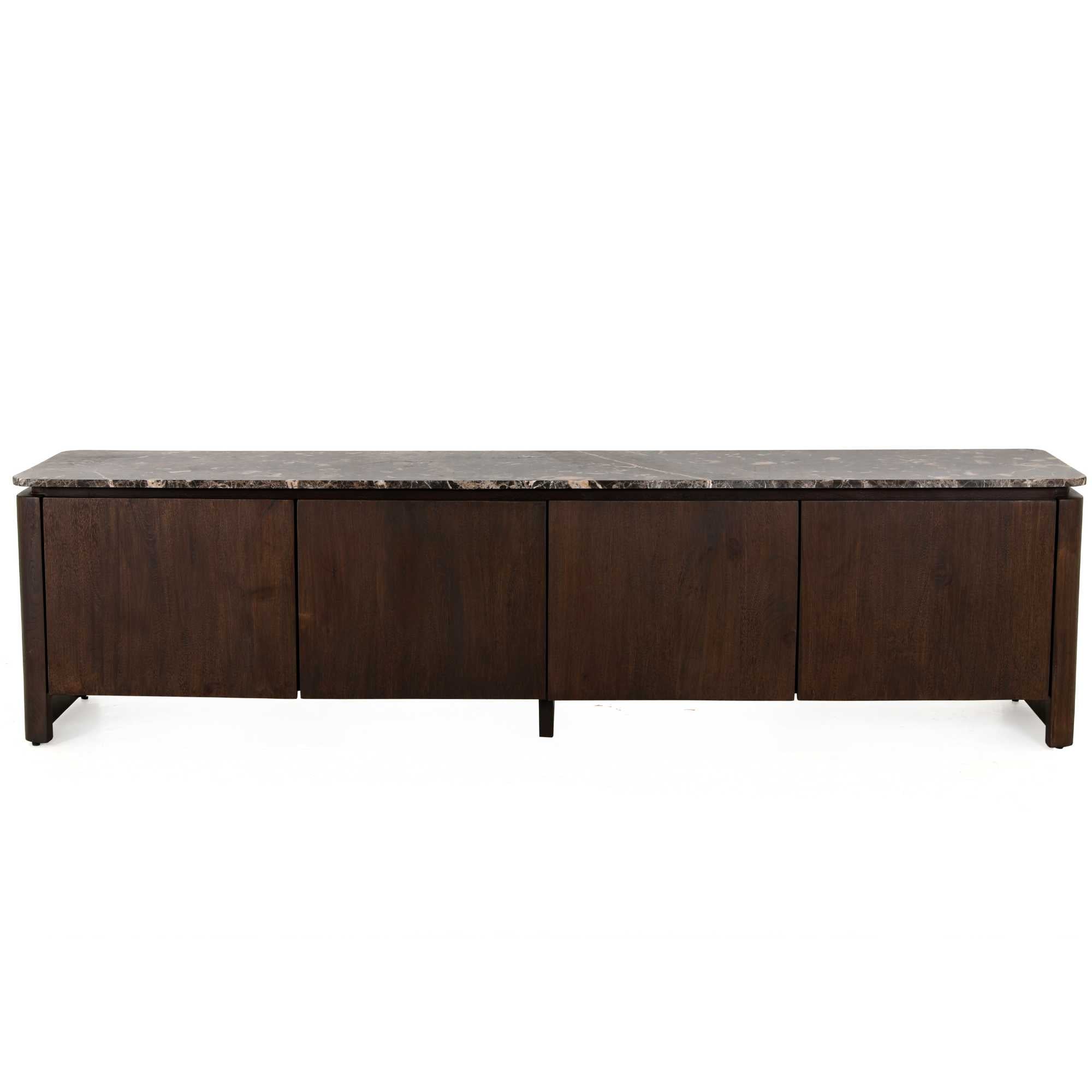 Dressoir Dallas Bruin Mangohout 165 cm - Industrieelinhuis.nl