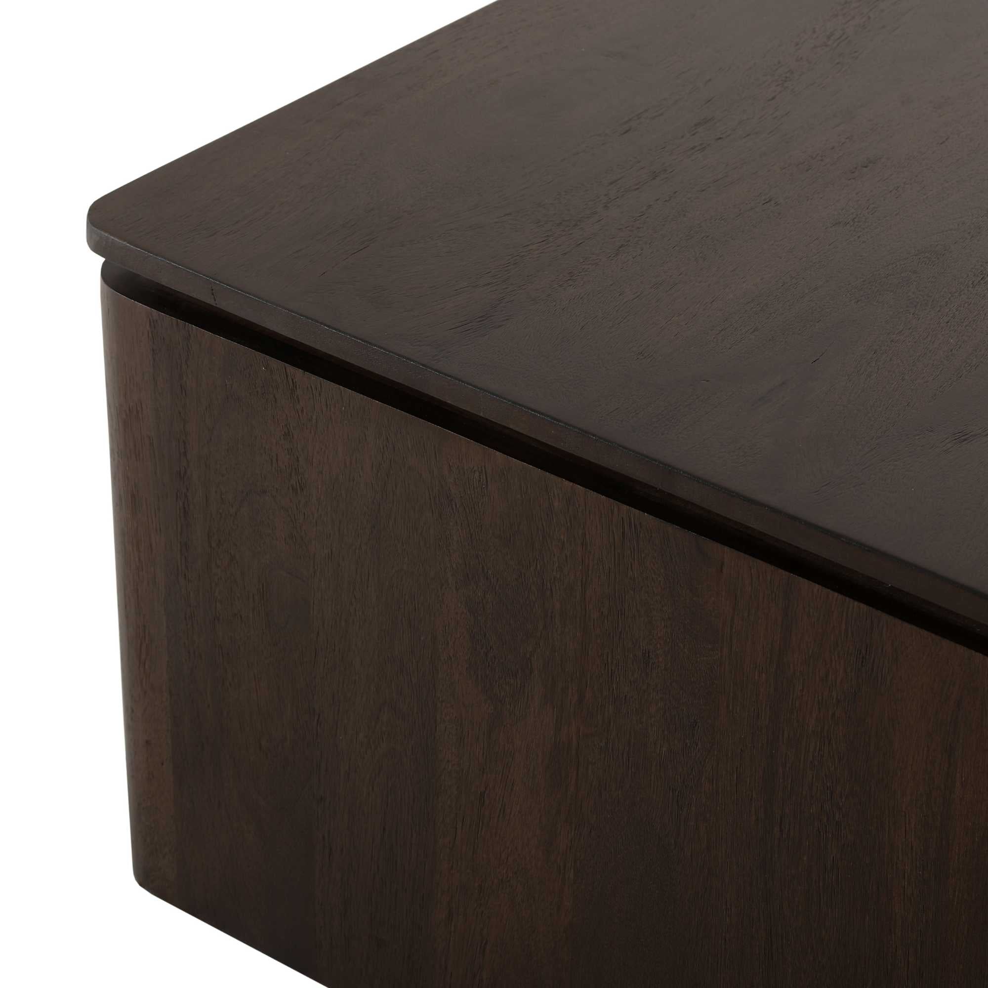 Dressoir Dallas Bruin Mangohout 165 cm - Industrieelinhuis.nl