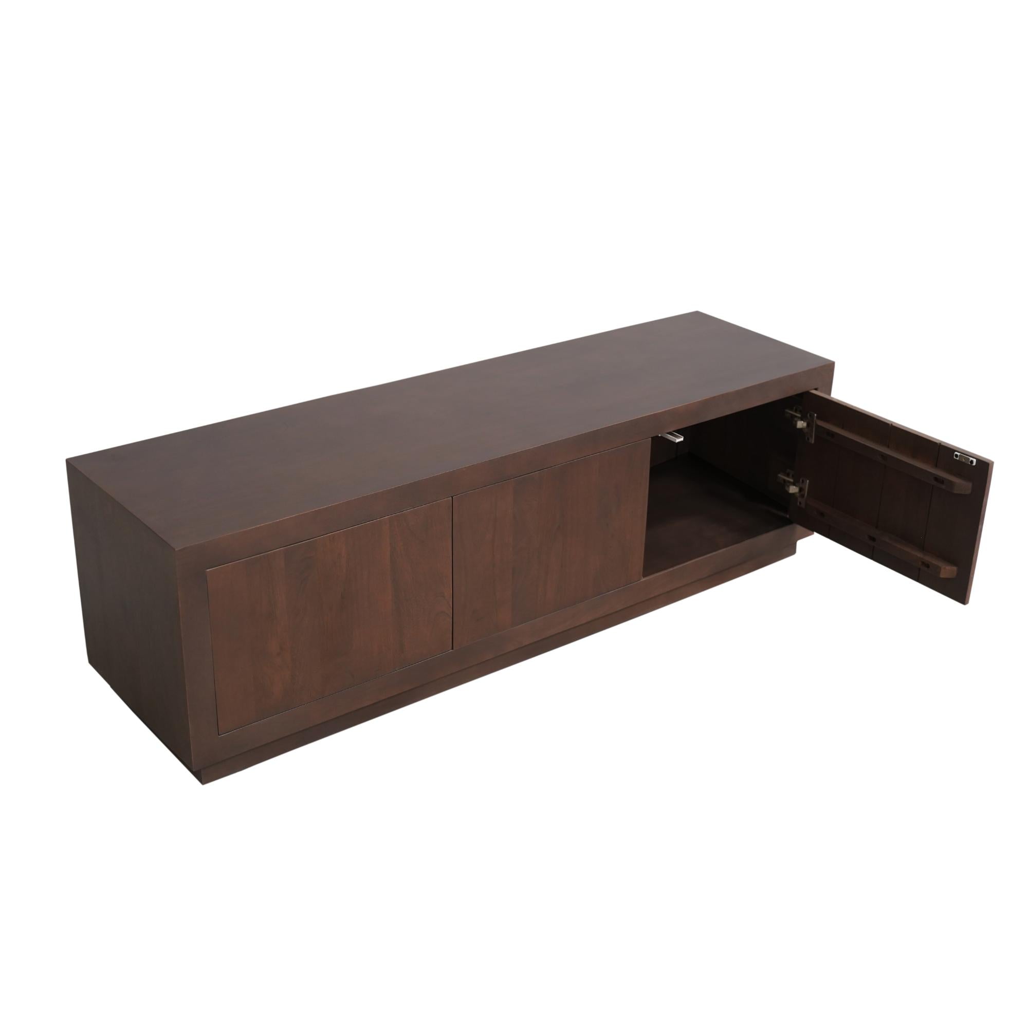 Tv meubel Brussel Walnut | 150 cm - Industrieelinhuis.nl