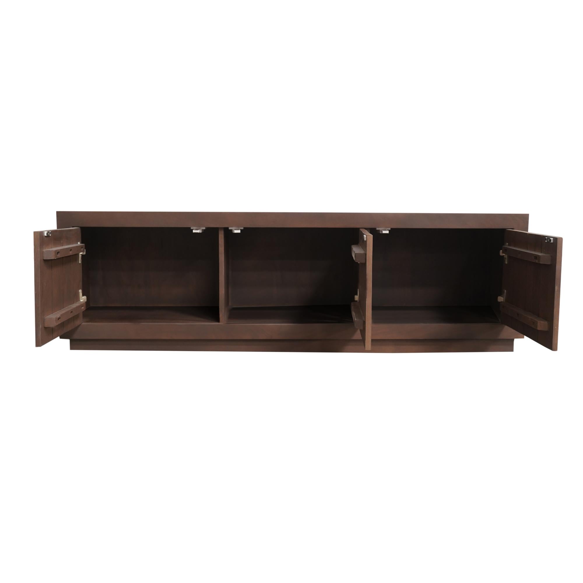Tv meubel Brussel Walnut | 150 cm - Industrieelinhuis.nl