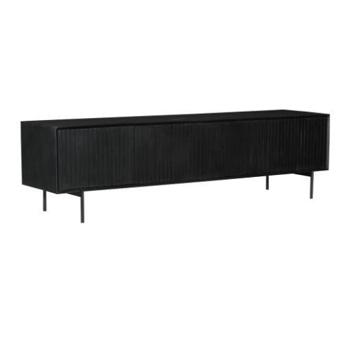 Tv meubel Madison Black | 210 cm - Industrieelinhuis.nl
