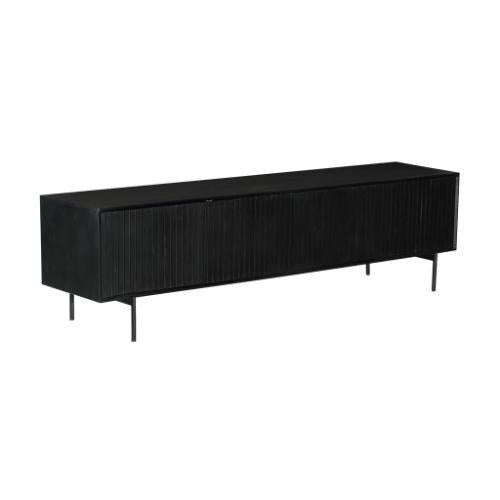 Tv meubel Madison Black | 210 cm - Industrieelinhuis.nl