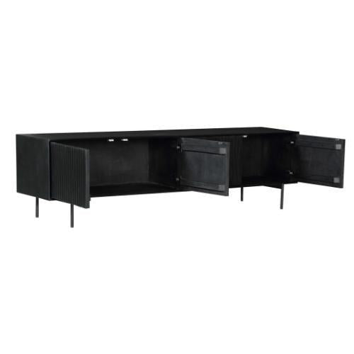 Tv meubel Madison Black | 210 cm - Industrieelinhuis.nl