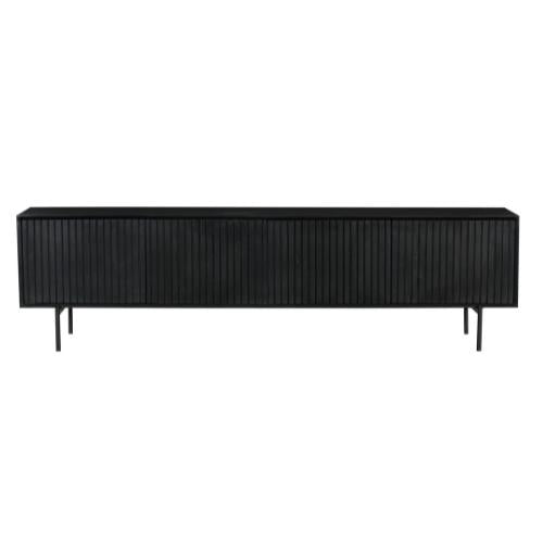 Tv meubel Madison Black | 210 cm - Industrieelinhuis.nl