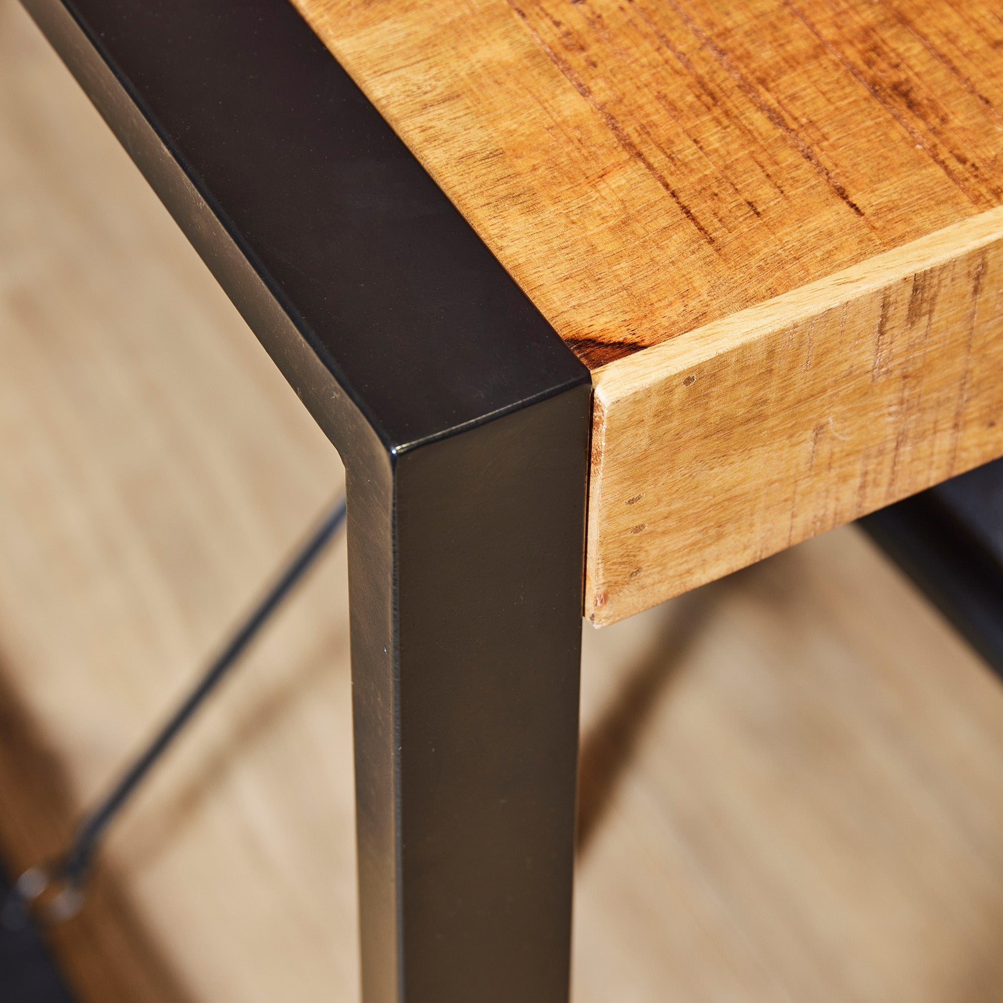 Eettafel Boaz | 140 cm - Industrieelinhuis.nl