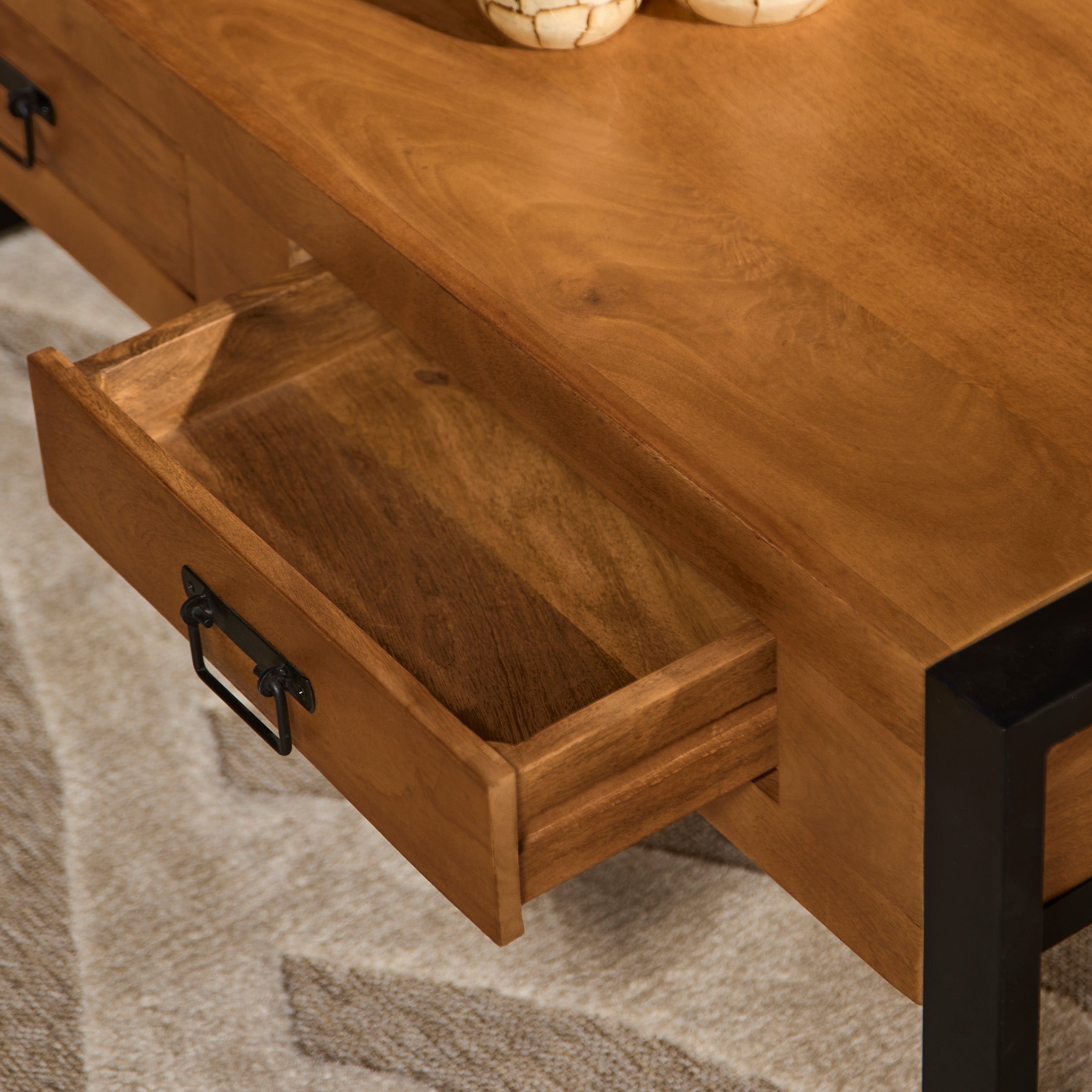 Salontafel Boaz met 2 lades | 120 cm