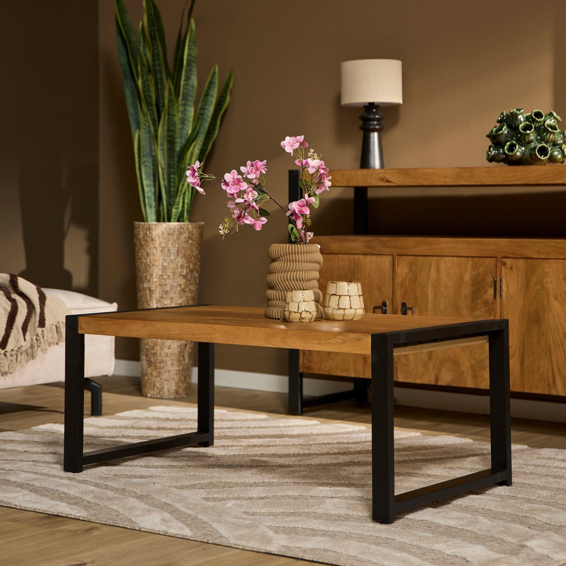 Salontafel Boaz 110 cm - Industrieelinhuis.nl