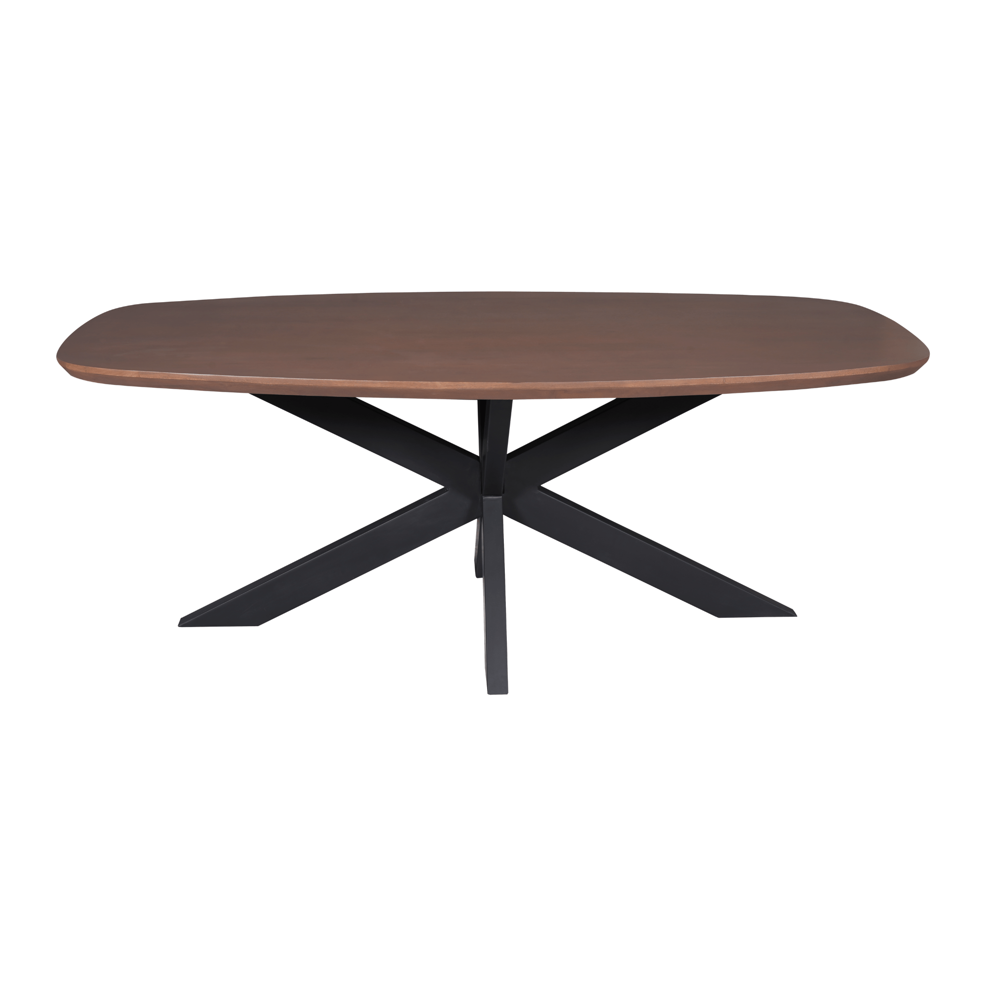 Eettafel Madison Ovaal Walnoot 160 cm