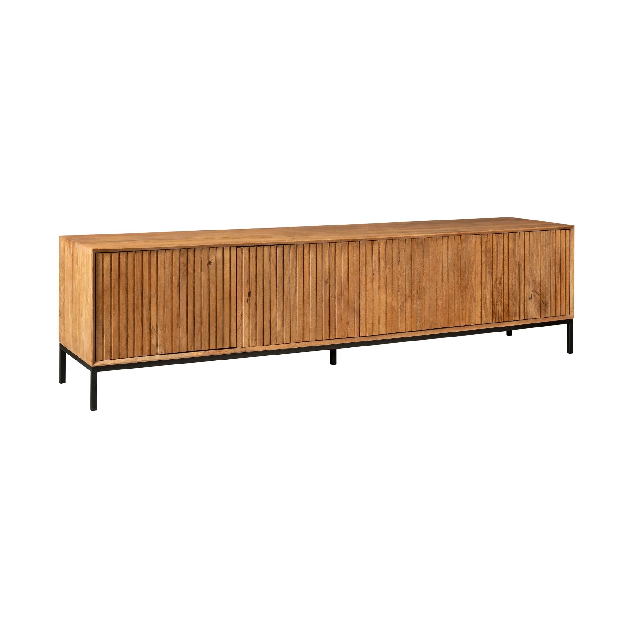 Tv meubel Madison Natural 210 cm - Industrieelinhuis.nl