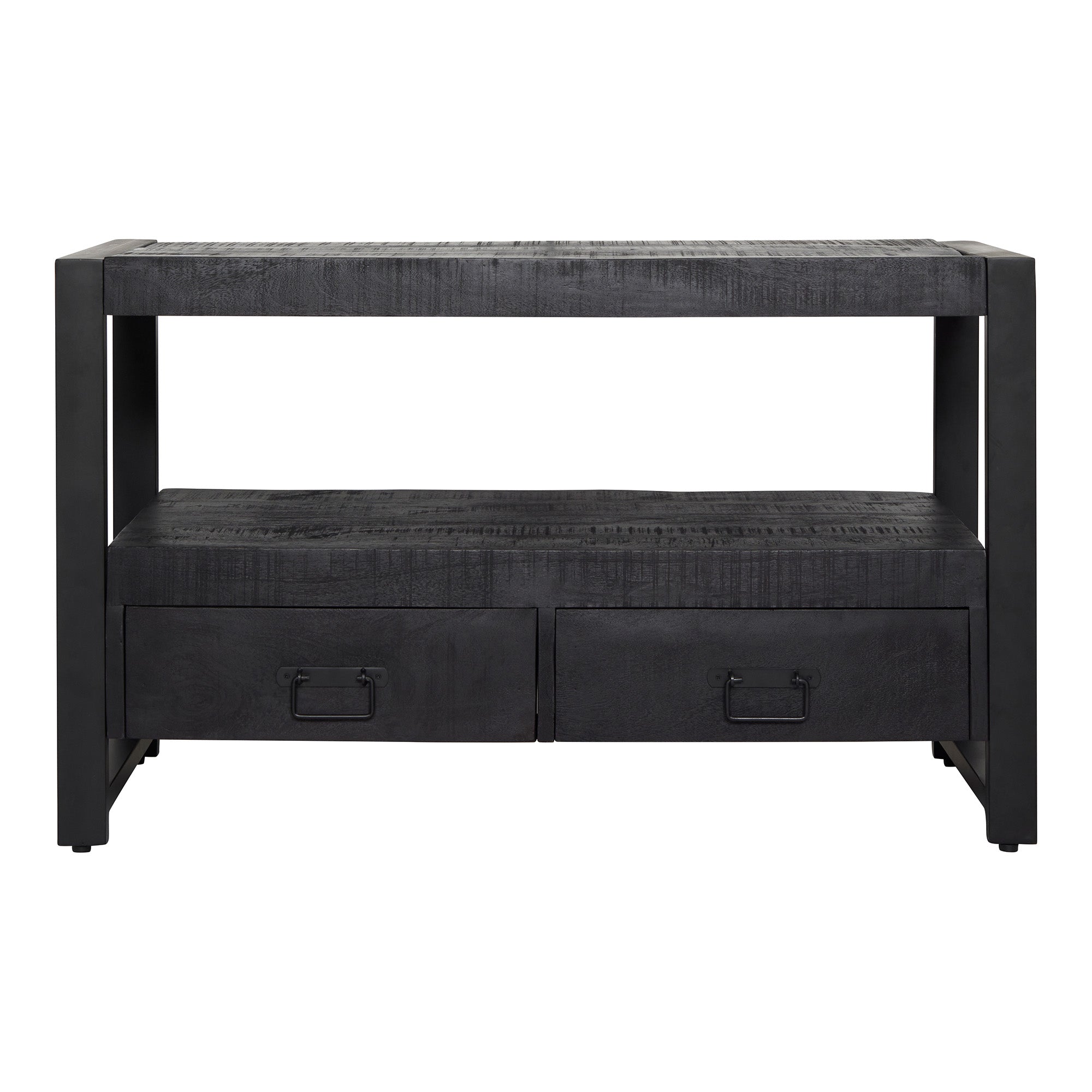Tv meubel Boaz Black | 100 cm - Industrieelinhuis.nl