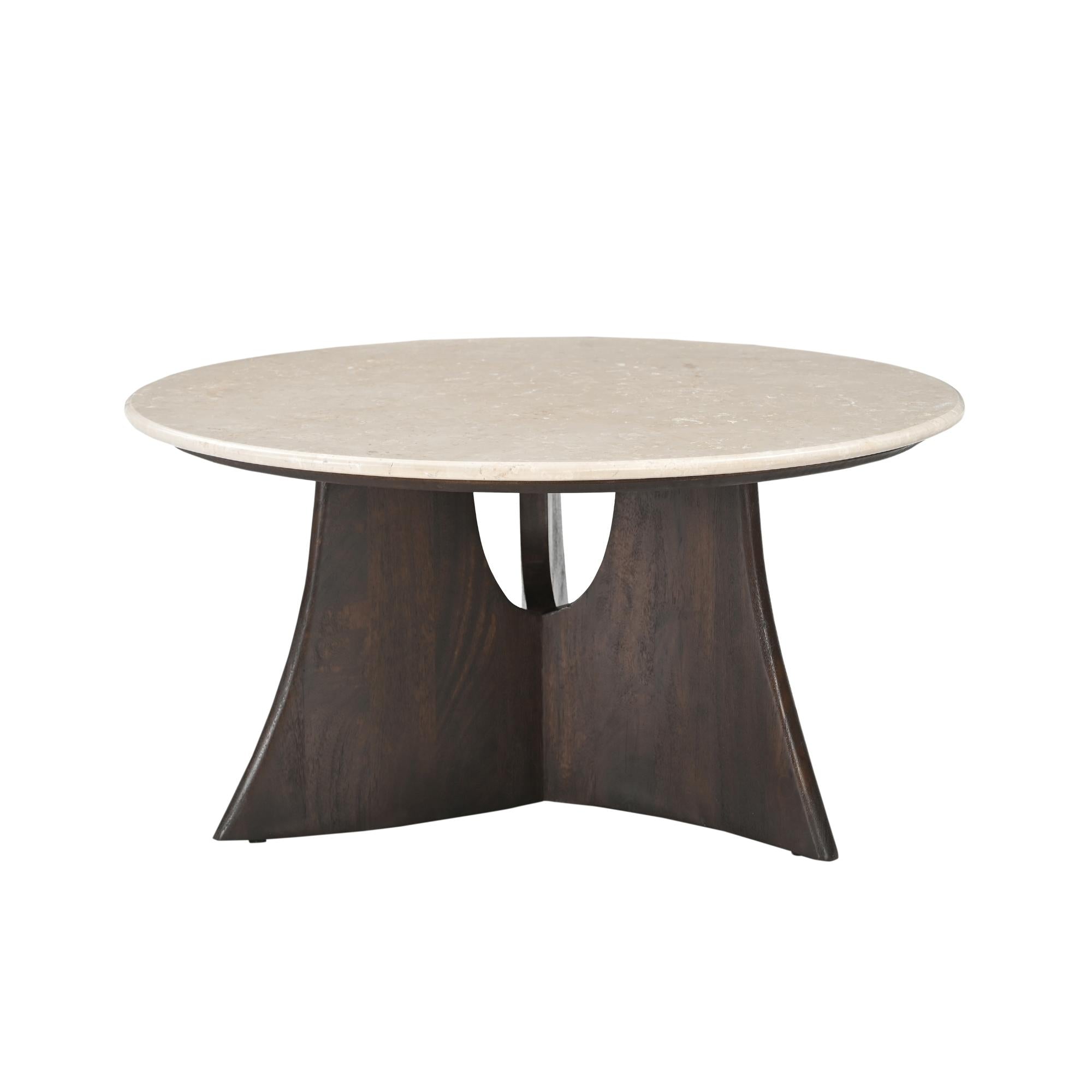 Bijzettafel Alva Marmer 70 cm - Industrieelinhuis.nl