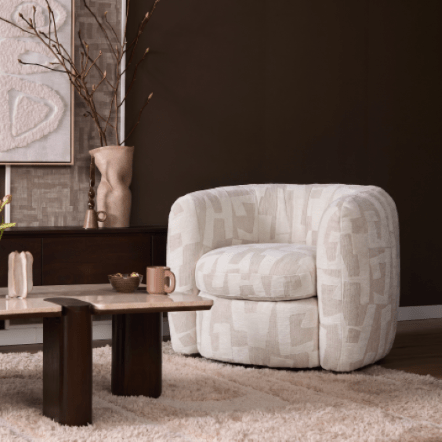 Fauteuil Lois Beige