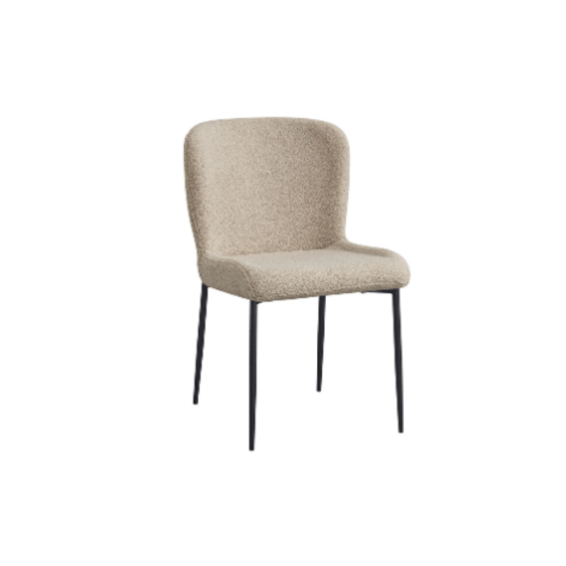 Eetkamerstoel Tess | Beige - Industrieelinhuis.nl
