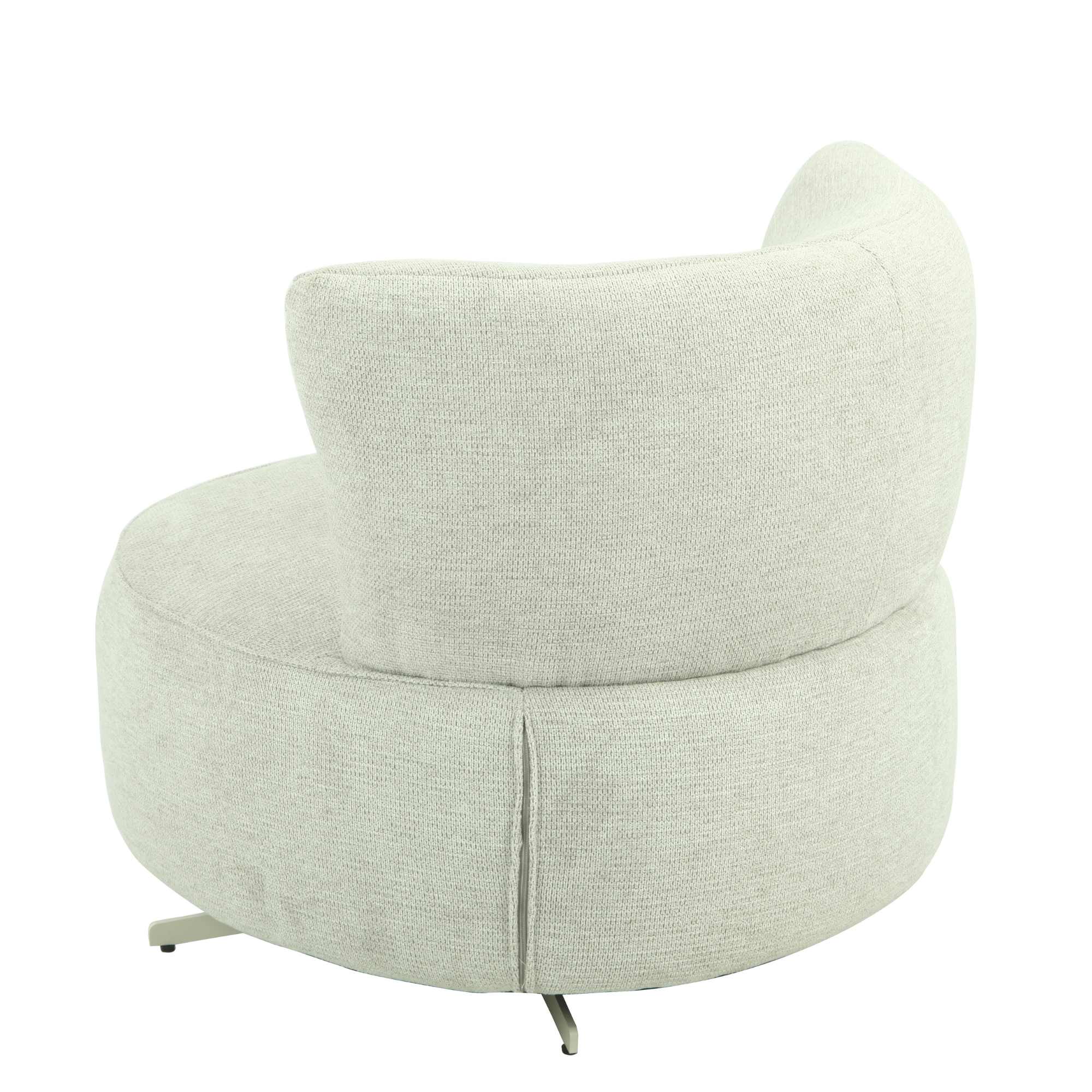 Fauteuil Fien Lichtgrijs - Industrieelinhuis.nl