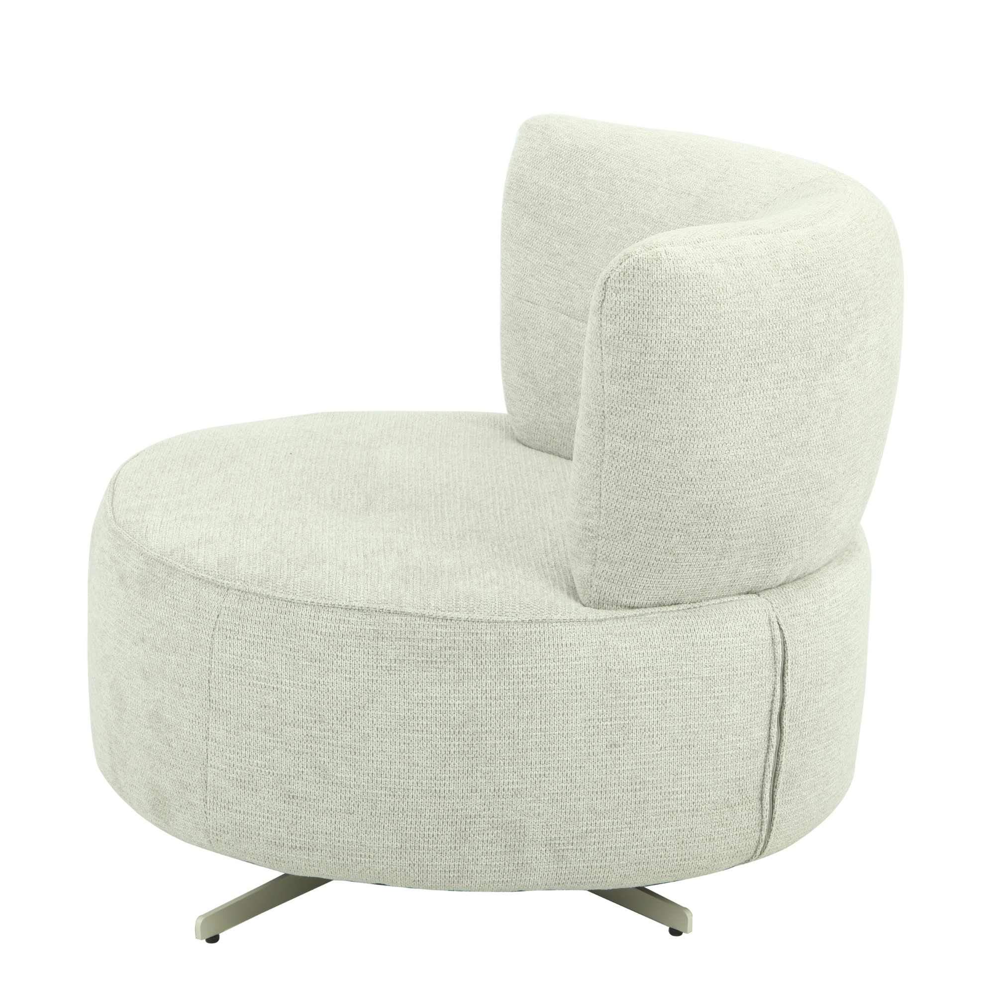 Fauteuil Fien Lichtgrijs - Industrieelinhuis.nl