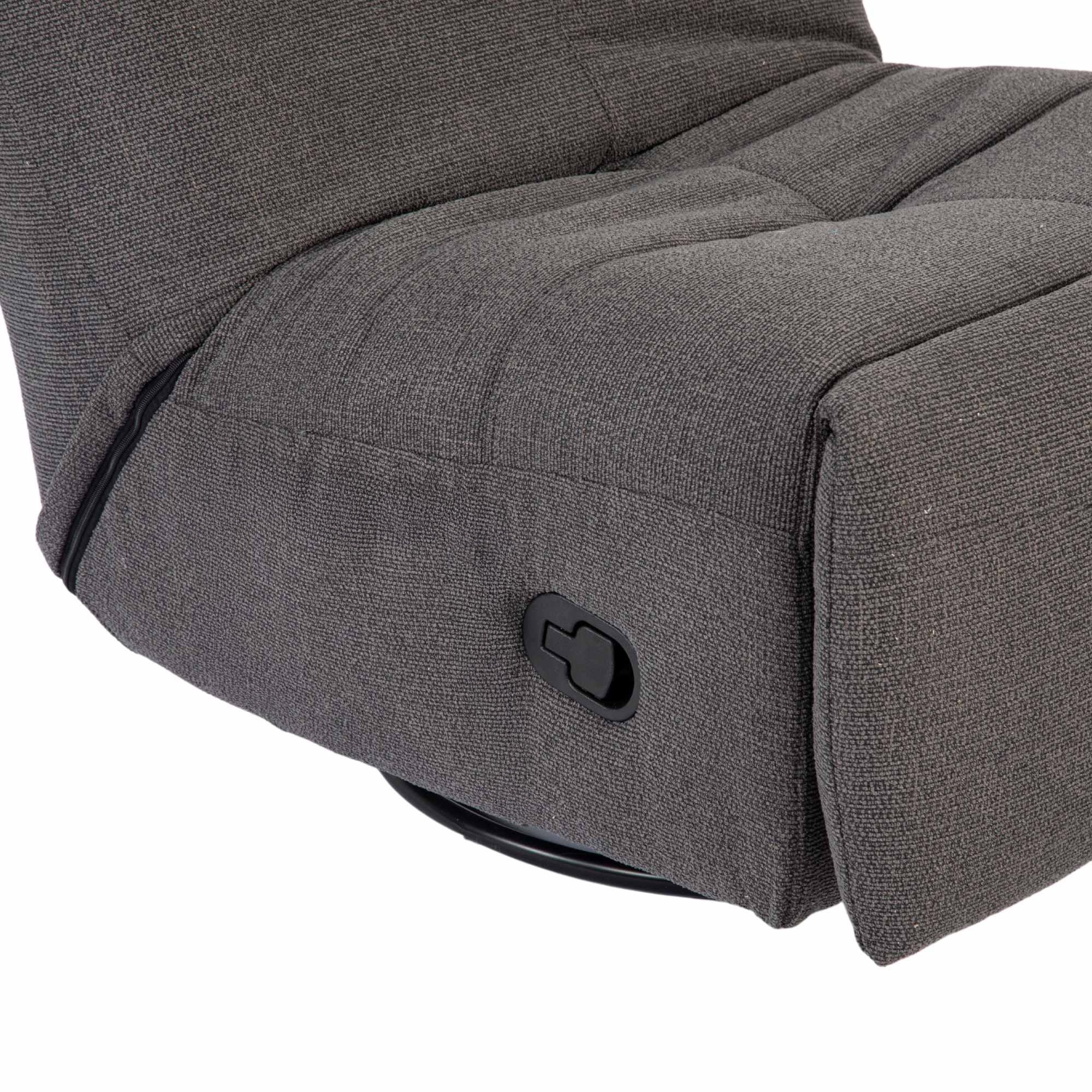 Relaxfauteuil Lazy Antraciet