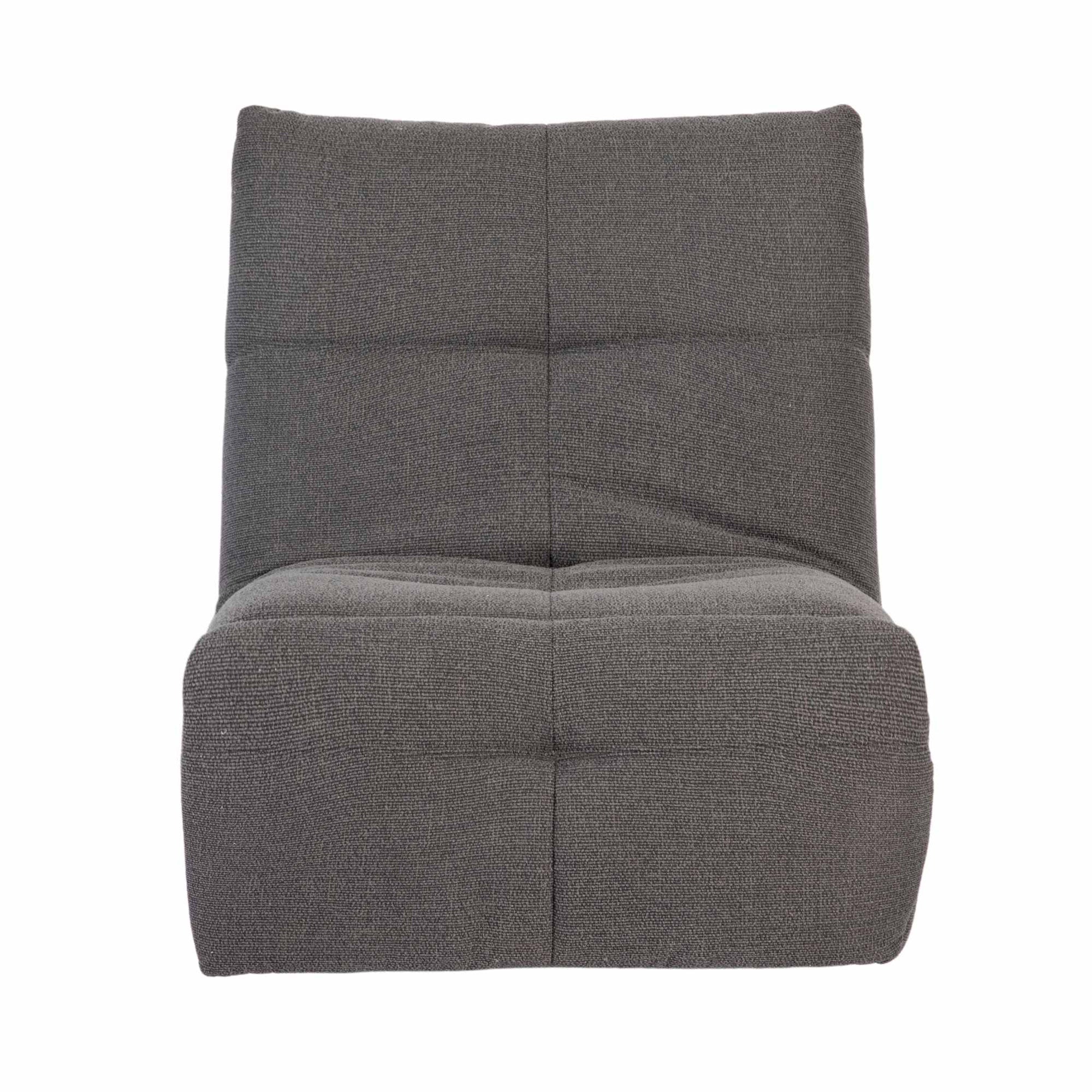 Relaxfauteuil Lazy Antraciet