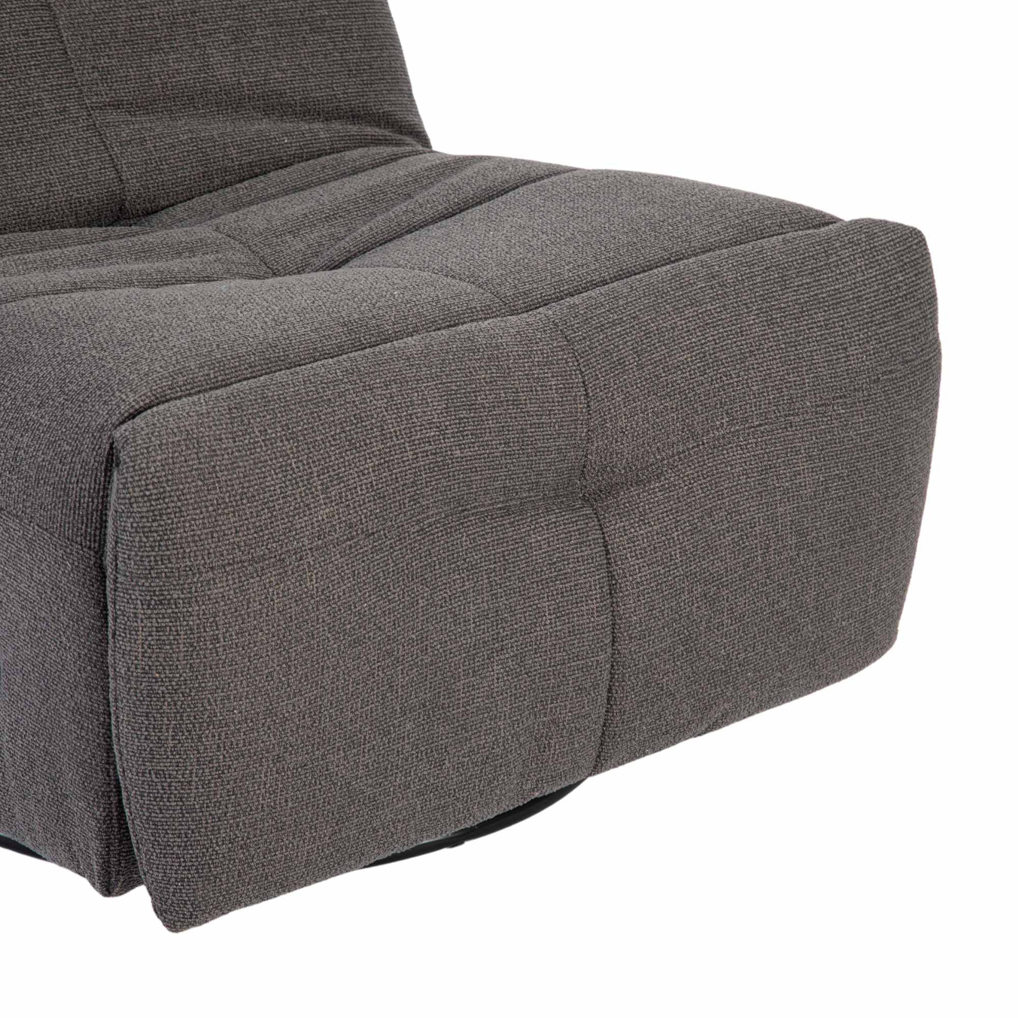 Relaxfauteuil Lazy Antraciet
