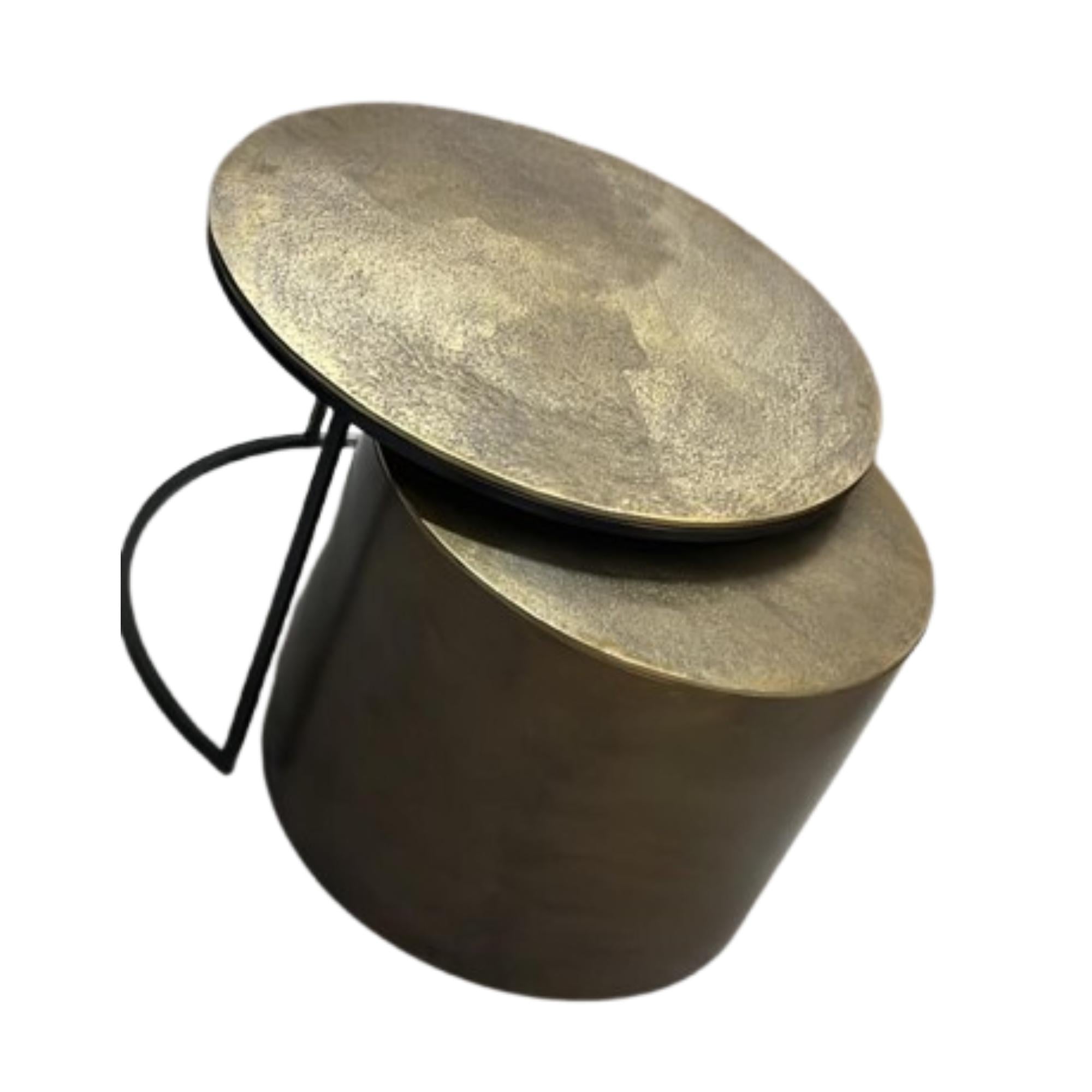 Salontafel Ziva Goud 90 cm